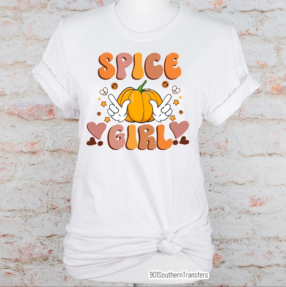 Spice girl dtf transfer